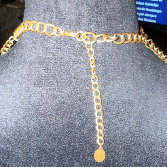 Chic Layered Gold Necklace - Picture 4 of 5